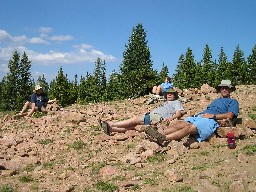 Rock Chairs at Mt Phillips